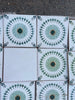 Azulejos antiguos verdes