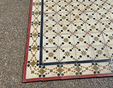 Alfombra baldosa hidráulica 1,80 x 2 metros